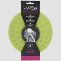 LickiMat Splash lízacia podložka 19x6 cm zelená