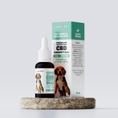 SwissMEDHEMP Olej CBD 10% pre psov 10 ml od 12kg do 22kg