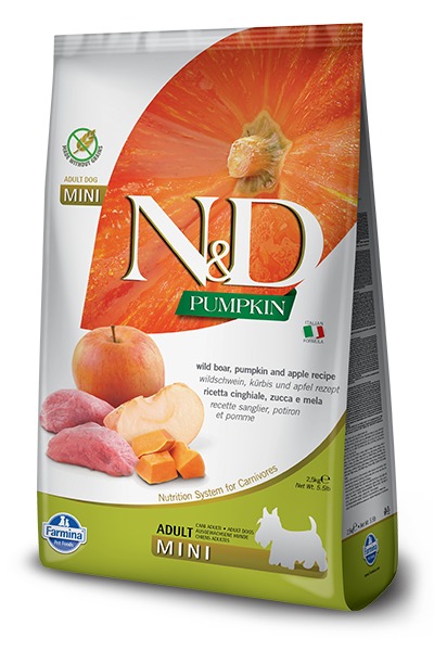 Farmina ND PUMPKIN adult MINI boar apple 2,5kg