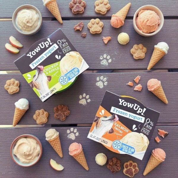 YowUp! Mrazený jogurt pre psov a mačky - kuracie mäso a jablko 110g 1