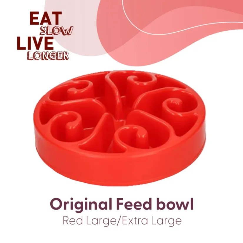 Holland Eat Slow Live Longer L červená