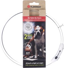 FLAMINGO LED COLLAR RAINA MULTICOLOUR 20-63CM 8MM FLAMINGO LED COLLAR RAINA MULTICOLOUR 20-63CM 8MM
