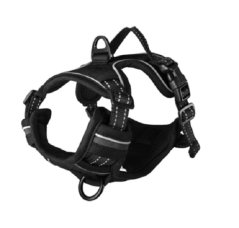 Flamingo Postroj nylon Balou L 2,5x60-85 cm čierny