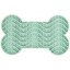Flamingo Lick Pad Bone S 15cm zelená