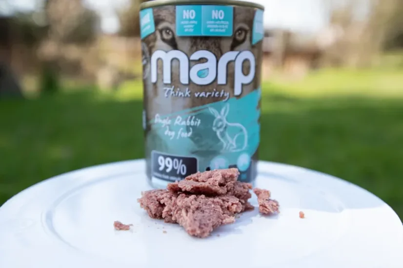 Marp konzerva pre psov Variety Single králik 400g 3