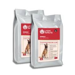Larra Nature Energy 32/18 2x12 kg krmivo pre aktívnych psov, gravidné a dojčiace feny - nový obal