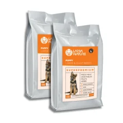 Larra Nature Puppy Large Breed 28/18  2x12 kg - krmivé pre šteňatá všetkých stredných a veľkých plemien - nový obal