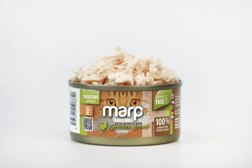 Marp Holistic+ konzerva pre mačky Kuracie prsia vo vývare 24x70g 2