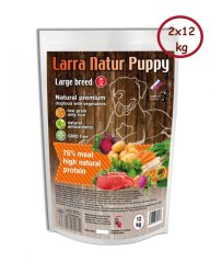 Larra Nature Puppy Large Breed 28/18  2x12 kg