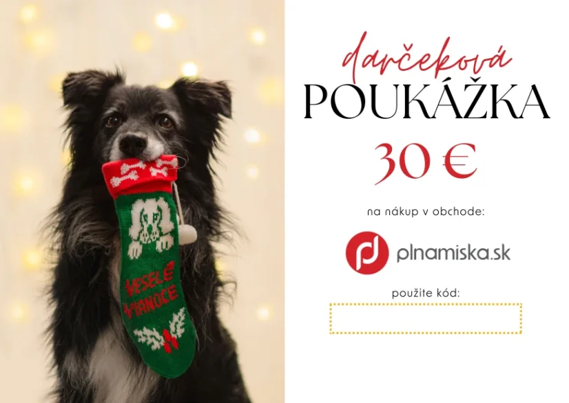 Darčeková poukážka 30€ Darčeková poukážka 30€
