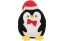 FLAMINGO Christmas Toy Bollo Penguin Black