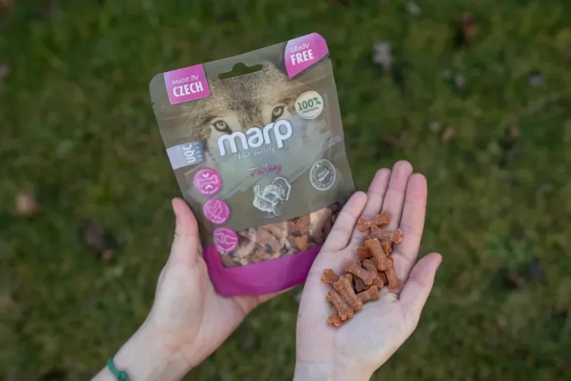 Marp Treats Variety maškrty pre psov morčacie 120g 5