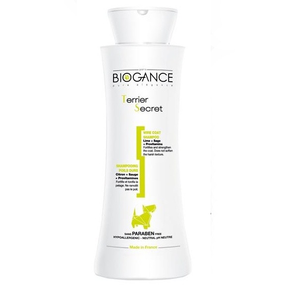 BIOGANCE Šampón Terrier Secret (Wire Coat) 250 ml (pre teriérov)