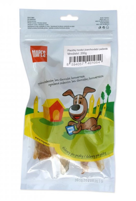 MAPES hovädzie placky bal. 100g