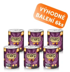 Marp konzerva pre psov  Mix jahňa+zelenina 6x400g