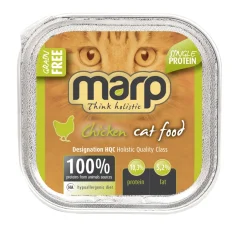 Marp konzerva pre mačky  Chicken s kuracím - vanička pre dospelé mačky, mačiatka a obézne mačky 100g 1