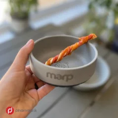 Marp  bambusová miska pre psy a mačky 360 ml modrá 1