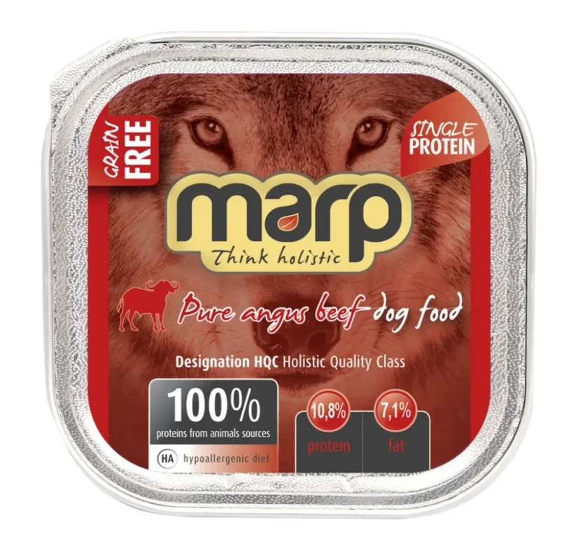 Marp konzerva pre psov  Angus Beef s hovädzím 100g 1