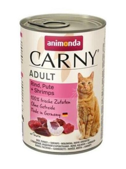 Animonda C CAT Adult hovädzie morka krevety 6x400 g