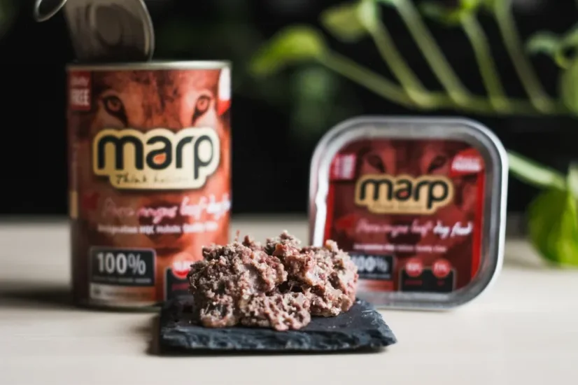Marp konzerva pre psov  Angus Beef s hovädzím 6x400g 1