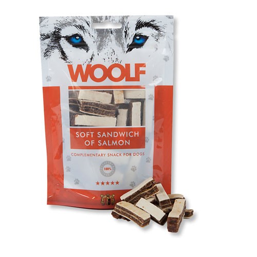 Woolf Dog Soft Sandwich of Salmon 100 g