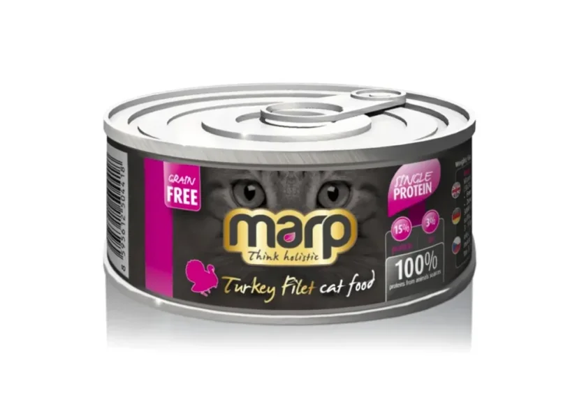 Marp konzerva pre mačky  Turkey Filet morčacie prsia 70g