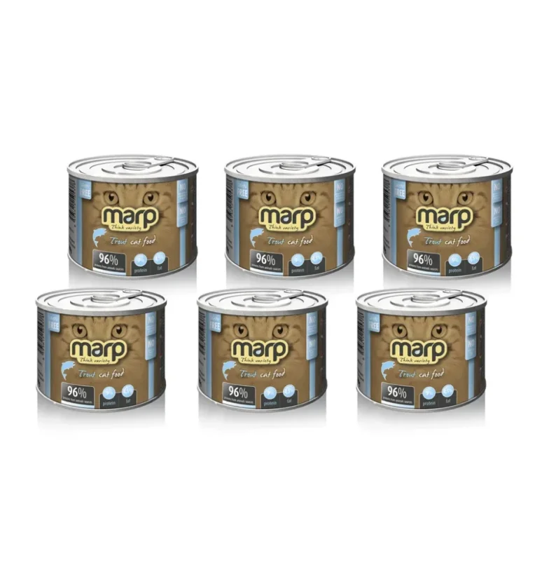 Marp konzerva pre mačky Variety Trout so pstruhom 6x200g