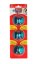 KONG Squeezz Action Red S 5 cm 3ks
