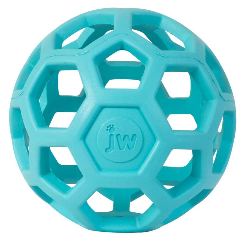 JW HOL-EE Roller S 9 cm Light Blue - dierovana loptička pre psa 1