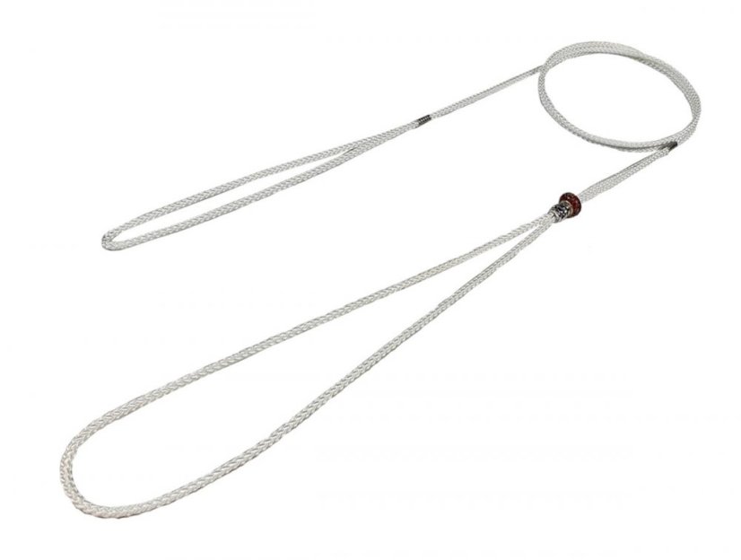B&F Vodidlo predvádzacie šnúrka 0,3x140 cm biele