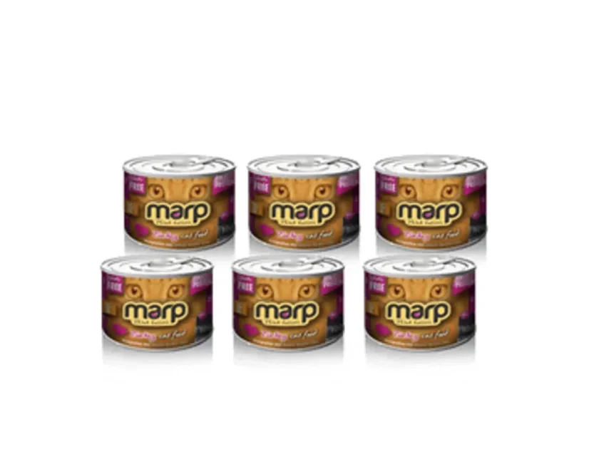 Marp konzerva pre mačky  Turkey s morkou 6x200g 1