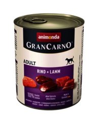 Animonda Gran Carno adult hovädzie a jahňa 6x800 g