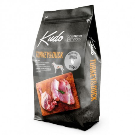 KUDO LG Junior Medium Maxi Turkey Duck 12kg