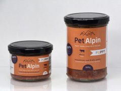 Pet Alpin hovädzie pre šteňatá 380g