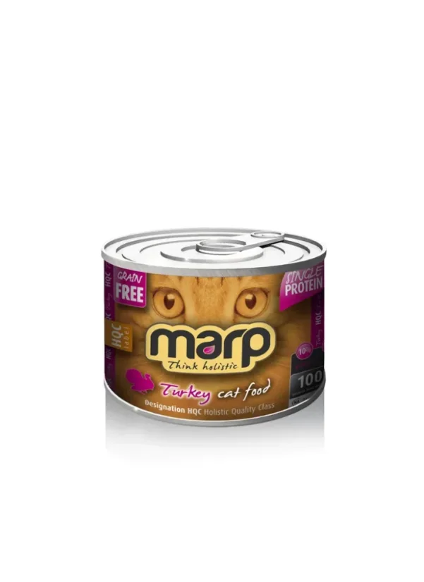 Marp konzerva pre mačky  Turkey s morkou 200g
