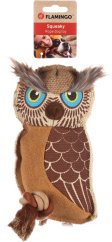 FLAMINGO TOY NADA OWL BROWN 15x14x28CM 