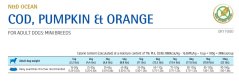 Farmina ND PUMPKIN adult MINI codfish orange 0,8kg