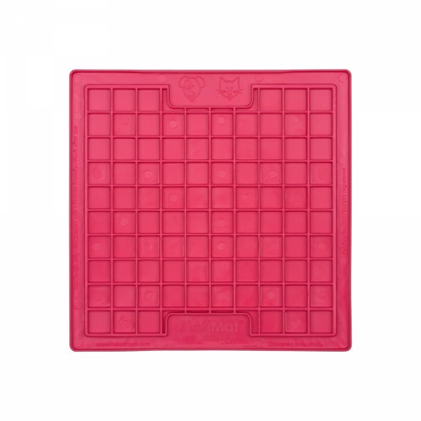 LickiMat Playdate lízacia podložka 20x20 cm ružová
