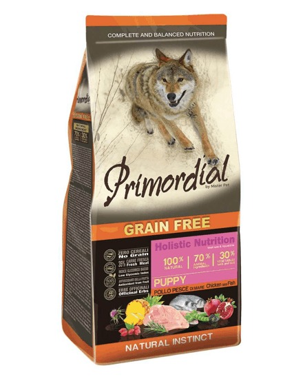 Primordial GF Puppy Chicken and Seafish 2 kg