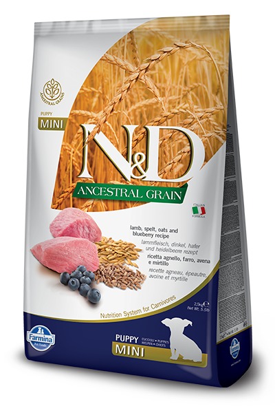 Farmina ND LG puppy MINI lamb blueberry 7kg