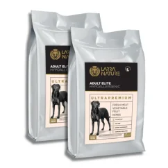 Larra Nature Adult Ultrapremium 26/14 2x12kg - grain free krmivo pre psov s citlivým trávením, kastrovaných psov a fenky, pre starších a obéznych psov - novy obal