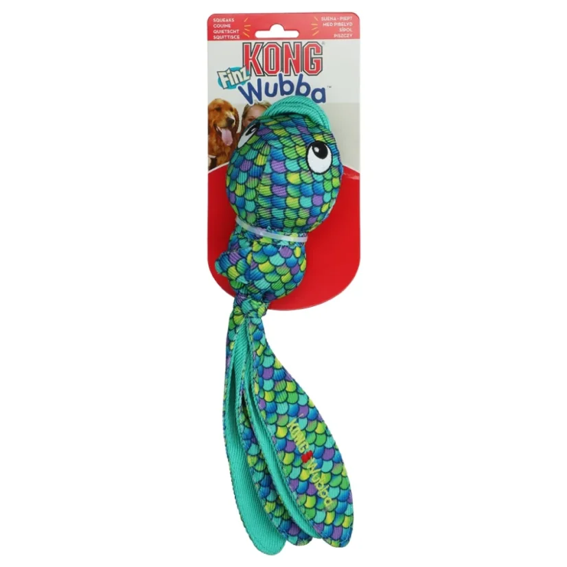 KONG Wubba Finz Blue
