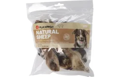 FLAMINGO NATURE SNACK jahňacie uši so srsťou - prírodný pamlsok pre psa 200g