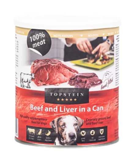 Topstein Hovädzie a pečeň v plechu 800 g