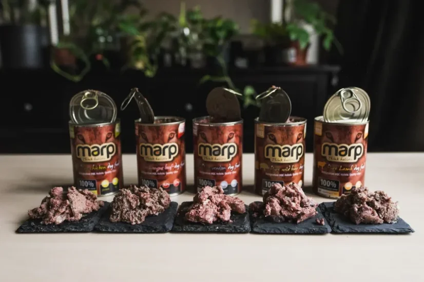 Marp konzerva pre psov  Chicken s kuracím 400g 3