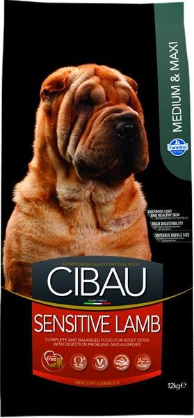 Farmina CIBAU dog adult sensitive lamb M/MAX 12kg