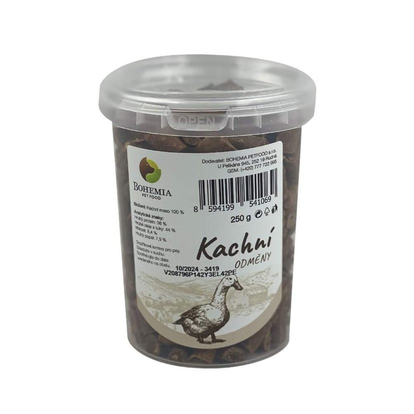 BOHEMIA Odmeny kačacie 250g