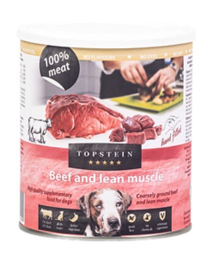 Topstein Hovädzie a čistá svalovina v plechu 800 g