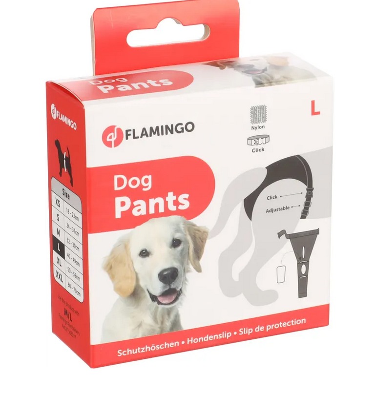 Flamingo nohavičky háracie SASHA L čierne