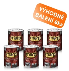 Marp konzerva pre psov  Venison so zverinou 6x400g 1
